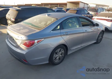 2014 Hyundai Sonata Hybrid from USA, damaged, VIN KMHEC4A40EA117192